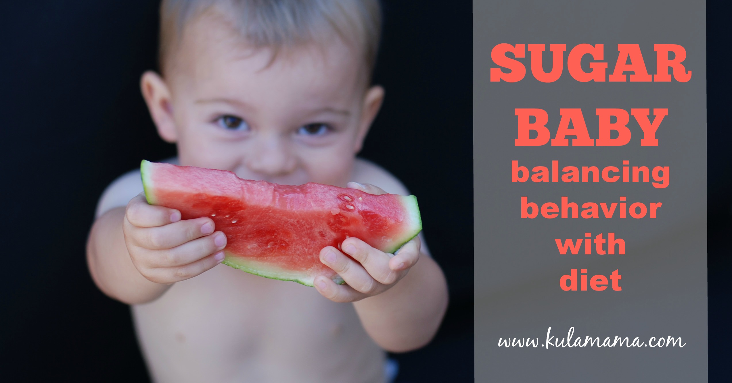 Sugar Baby: Balancing Behavior with Diet