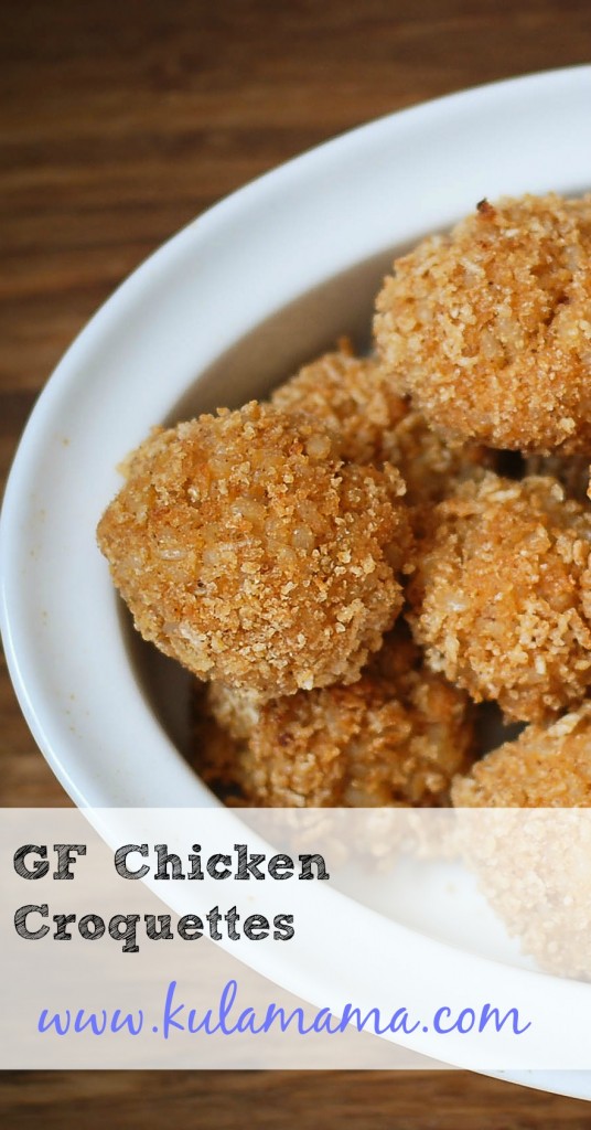 gluten free chicken croquettes by www.kulamama.com