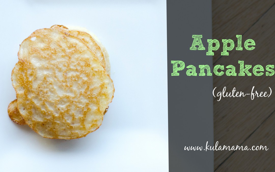 Apple Pancakes (gluten-free)