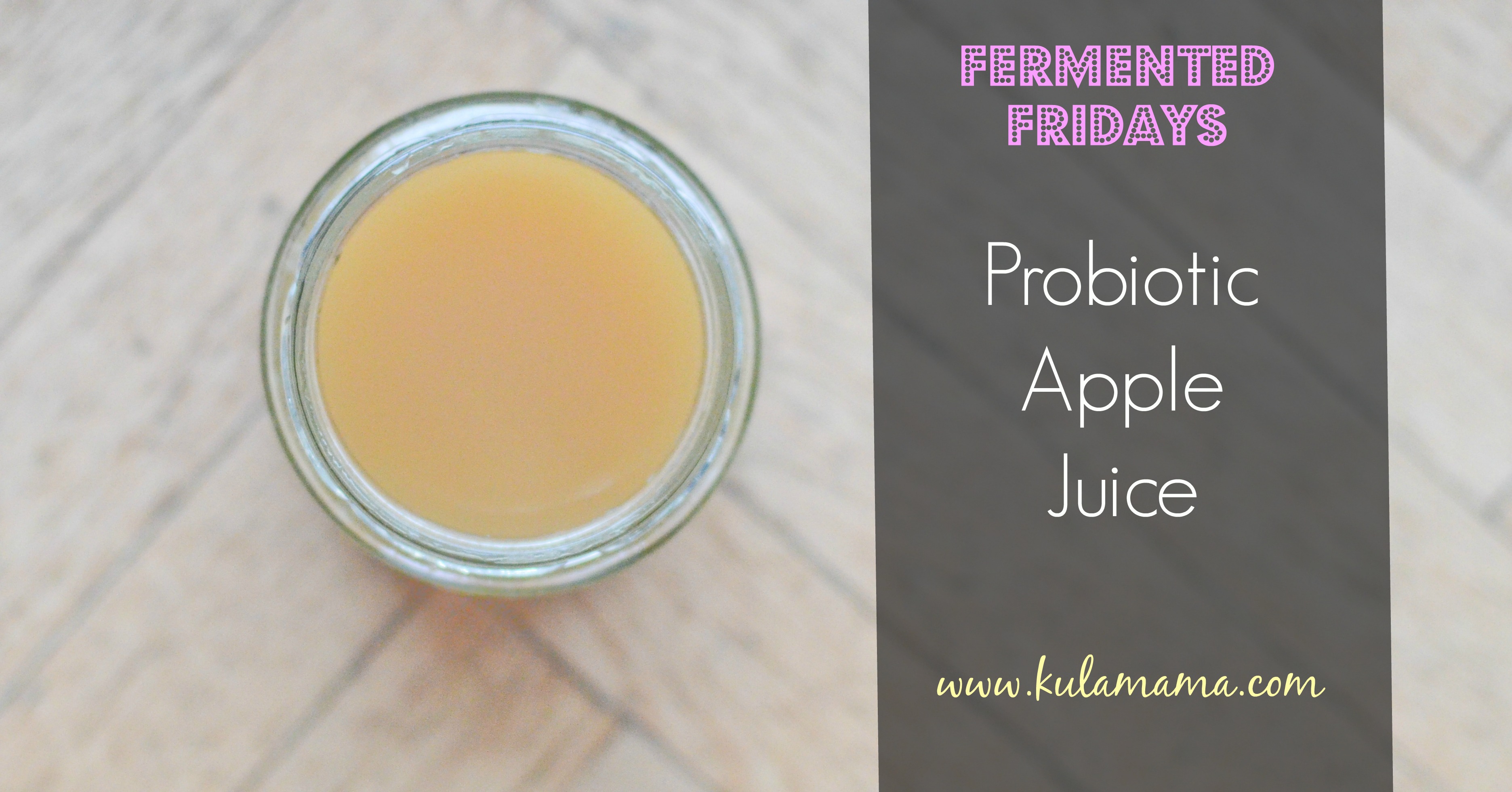 Probiotic Apple Juice