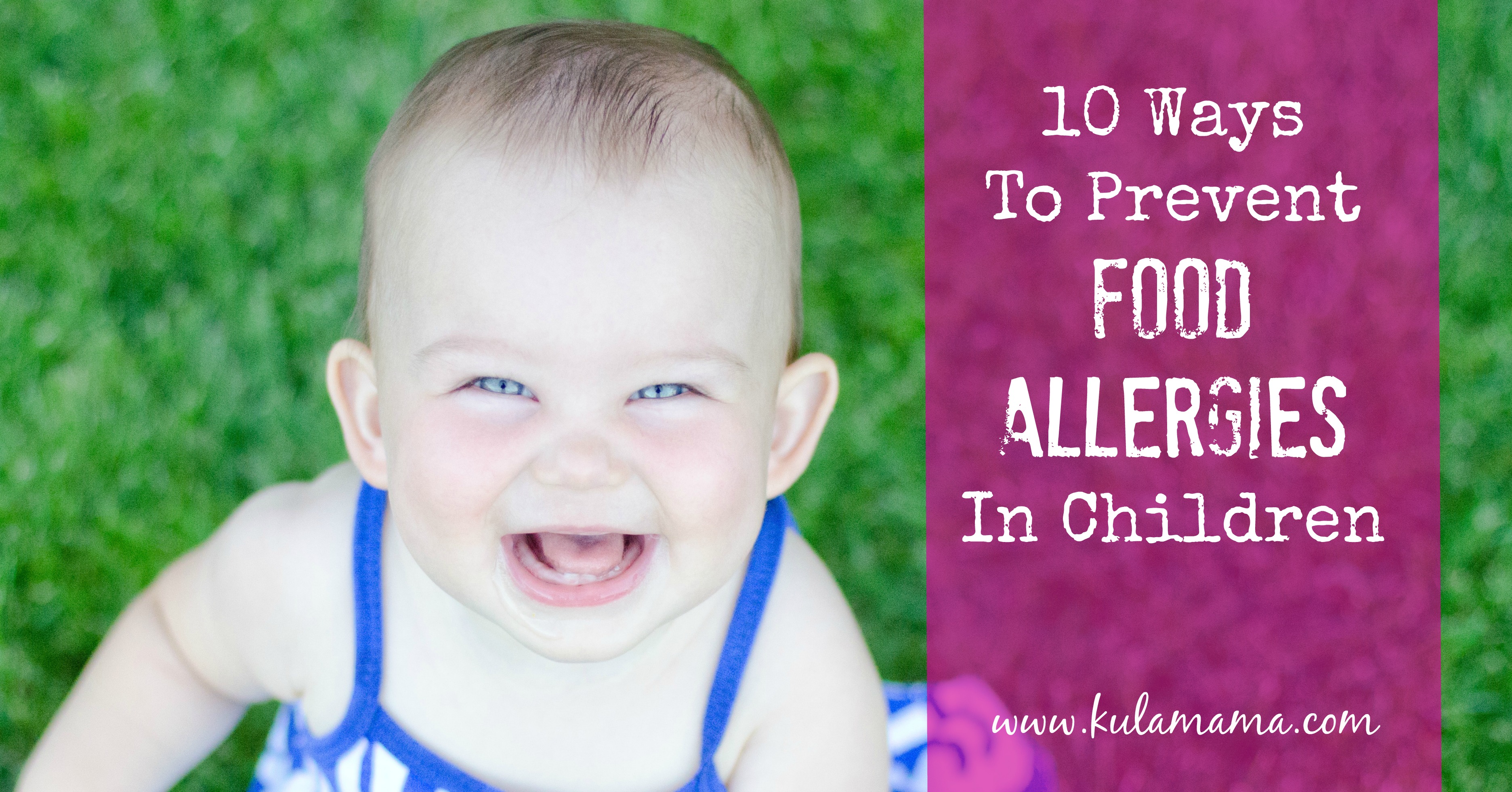 How To Prevent Allergies In Children