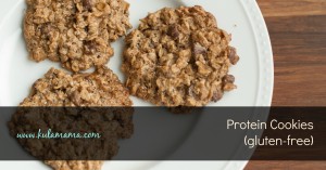 Gluten free protein cookies by www.kulamama.com