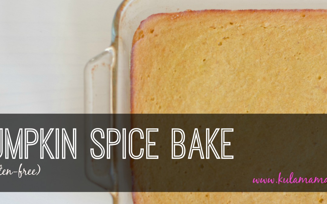 Pumpkin Spice Bake (gluten-free)