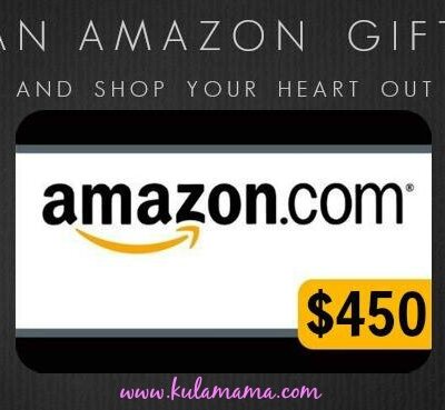 Great Big March Giveaway: $450 Amazon Gift Card!