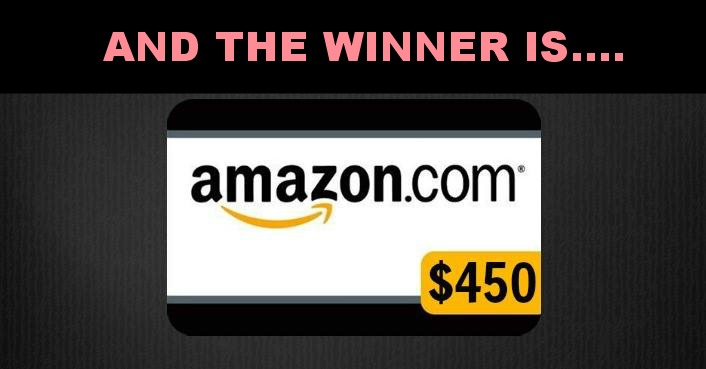 Amazon Mach Giveaway winner