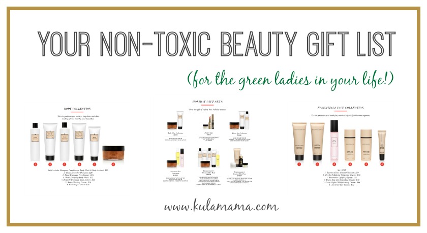 Your Non-toxic Beauty Gift List