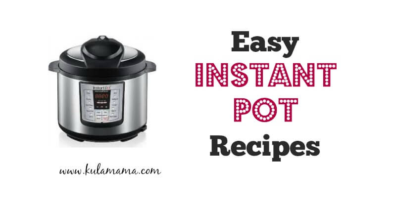 Easy Instant Pot Recipes