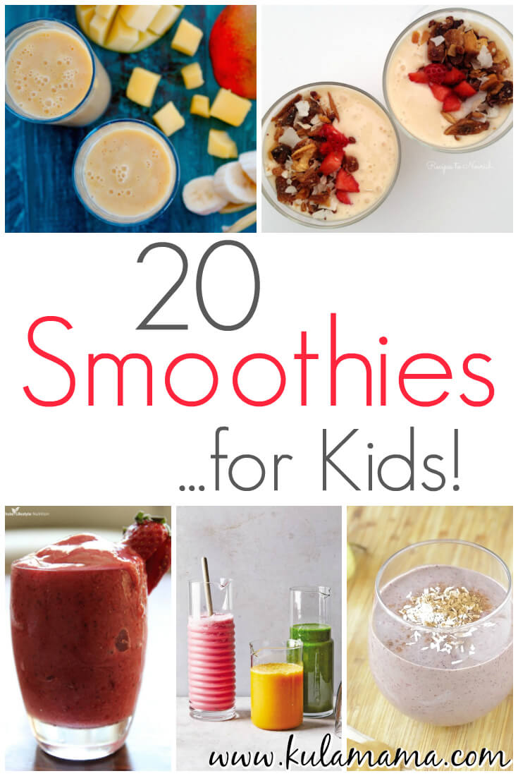 20 Smoothies for Kids!