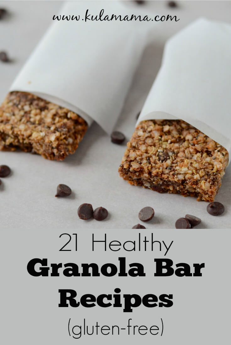 21 Healthy Granola Bar Recipes (Gluten-Free) | Kula Mama