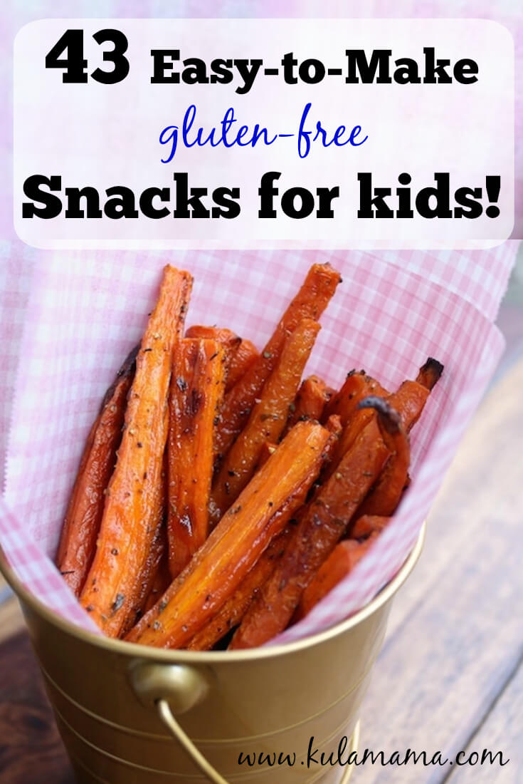 43 Easy to Make Snacks for Kids (Gluten-Free) | Kula Mama